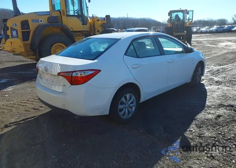2015 Toyota Corolla Le из США, поврежденный, VIN 2T1BURHE1FC273626